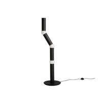 LIGHTBONE Floor Lamp Black Oak