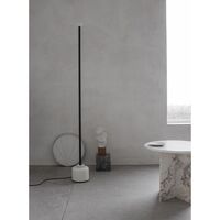 Model 1095 Gulvlampe 185 cm Sort/Hvid