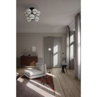 Model 1081 Lampadaire 182 cm Noir