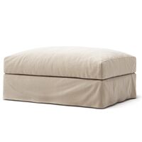 Le Grand Air Footstool Beige