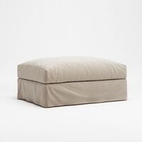 Le Grand Air Footstool Beige