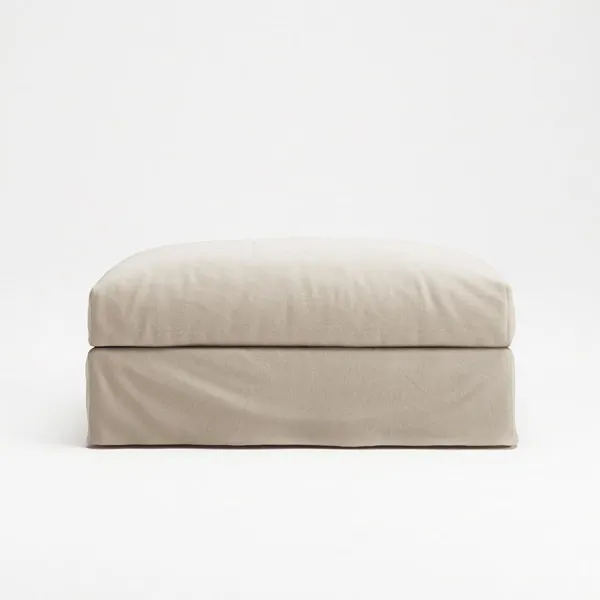 Le Grand Air Footstool Beige