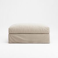 Le Grand Air Footstool Beige