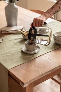 Sienna Table Runner 45x150 Green