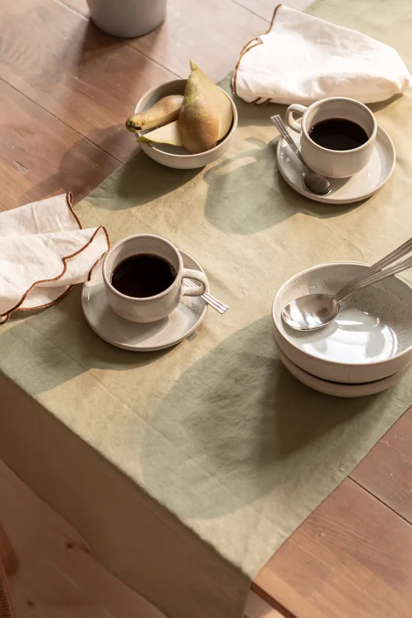 Sienna Table Runner 45x150 Green