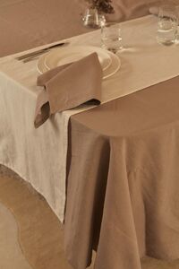 Sienna Table Runner 45x150 White