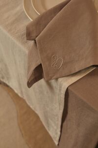 Sienna Table Runner 45x150 White
