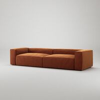 Grand 4-Seater Sofa Copper