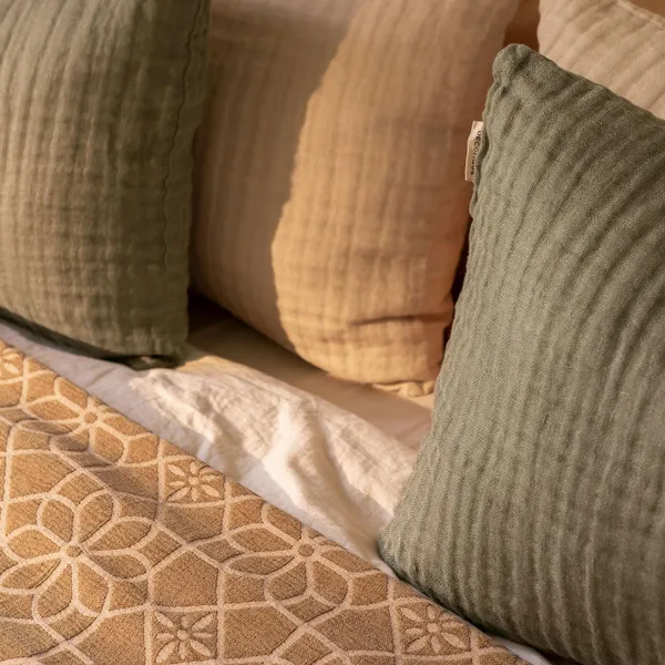 Crinkle Pude 40x60 Grøn