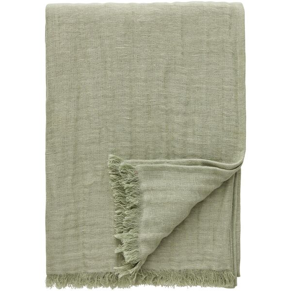 Crinkle Bedspread 130x170 Green