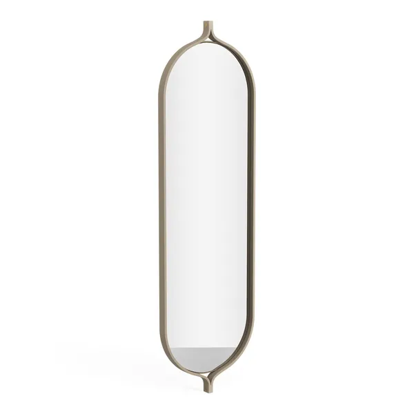 Comma Mirror H135 Nutmeg