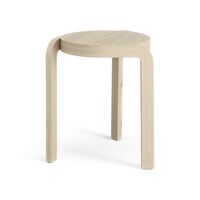 Spin Stool Clear Lacquered Ash