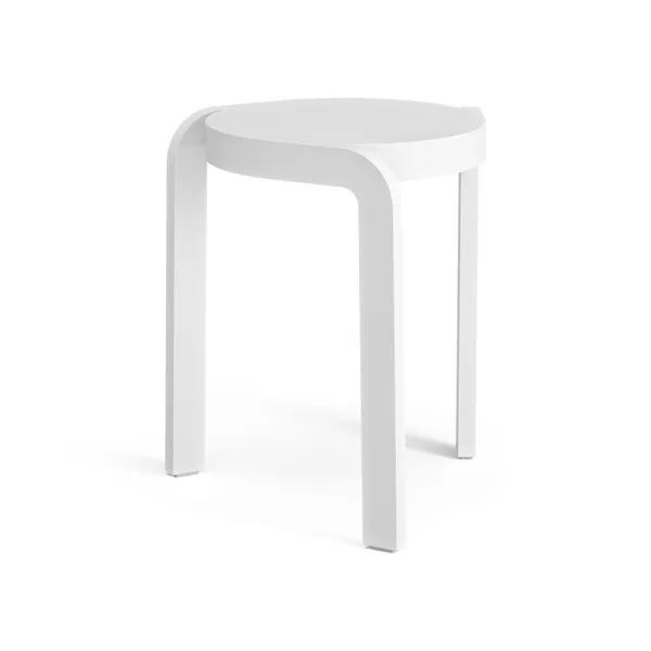 Spin Stool White-Pigmented Ash
