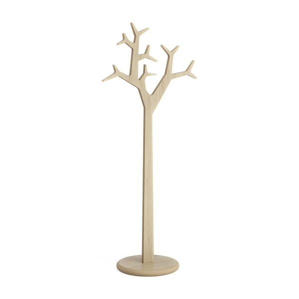Tree Kledingstandaard H194 Blankgelakt Eiken