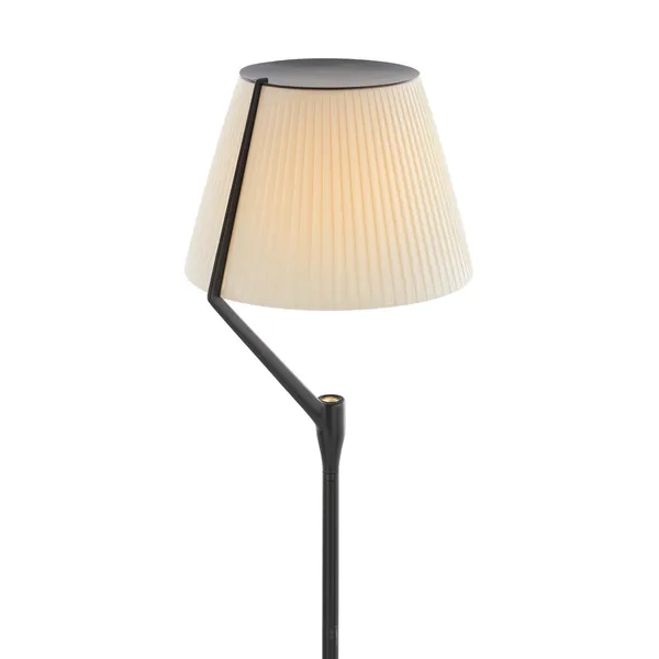 Angelo Stone Floor Lamp Titanium