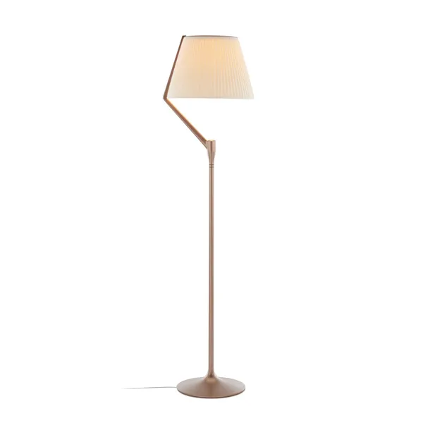 Angelo Stone Floor Lamp Copper