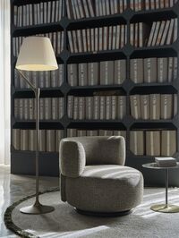 Angelo Stone Floor Lamp Copper