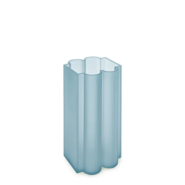 Okra Vase Tall Sky Blue