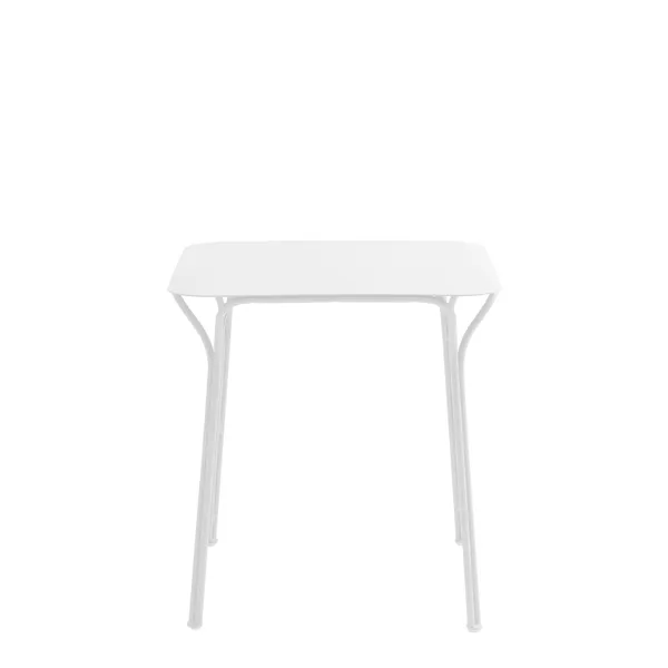 Hiray Outdoor Table Square H72 White