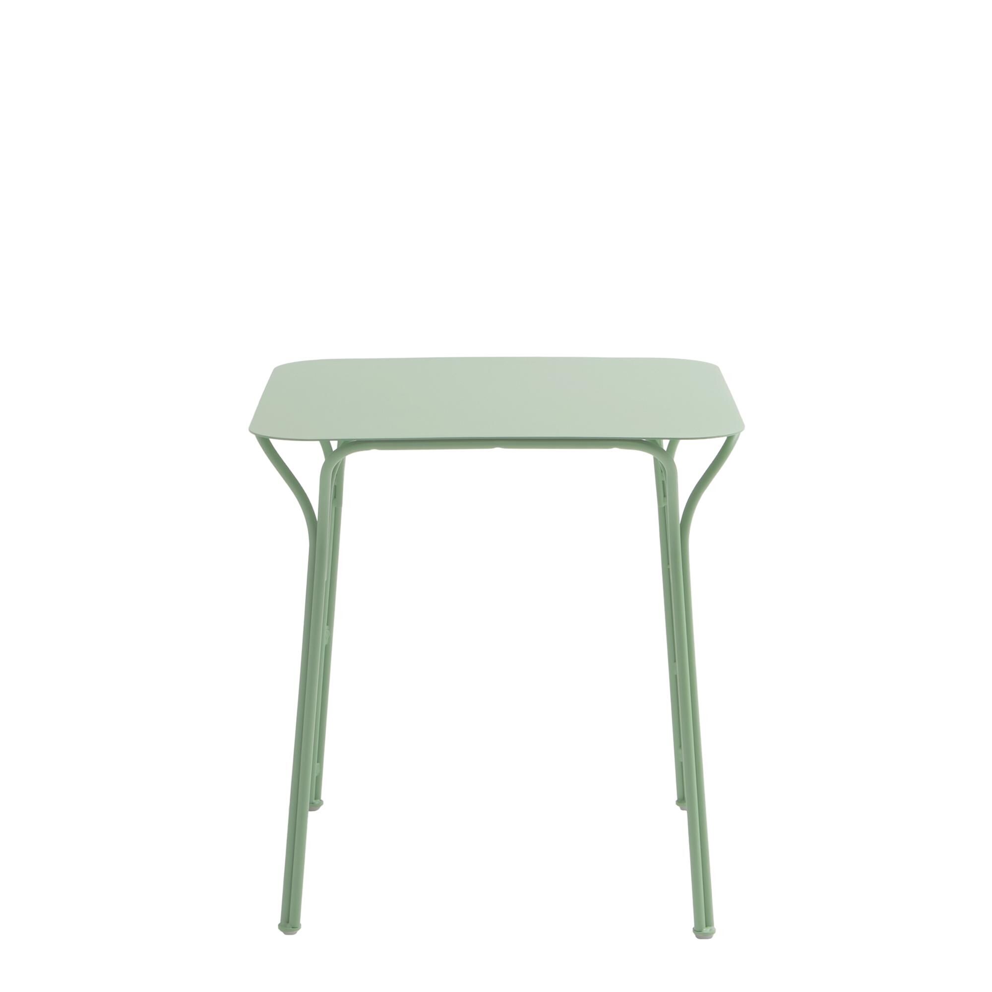 Hiray Outdoor-Tisch, Quadratisch, H72, Grün