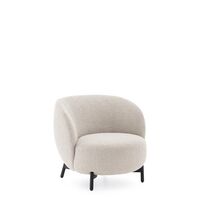 LUNAM CURLY Fauteuil Wit