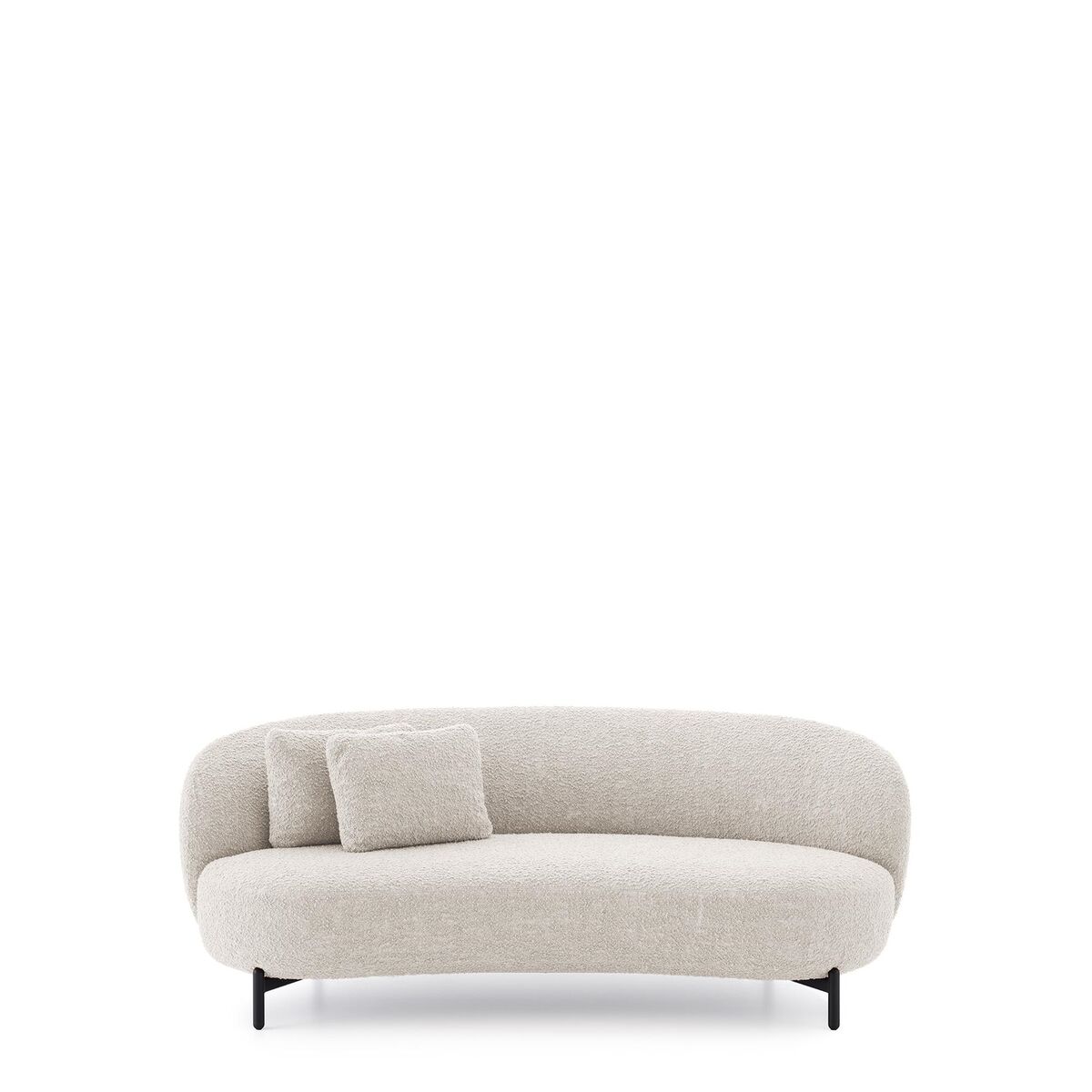 LUNAM CURLY Sofa White
