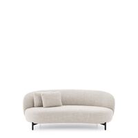 LUNAM CURLY Sofa White