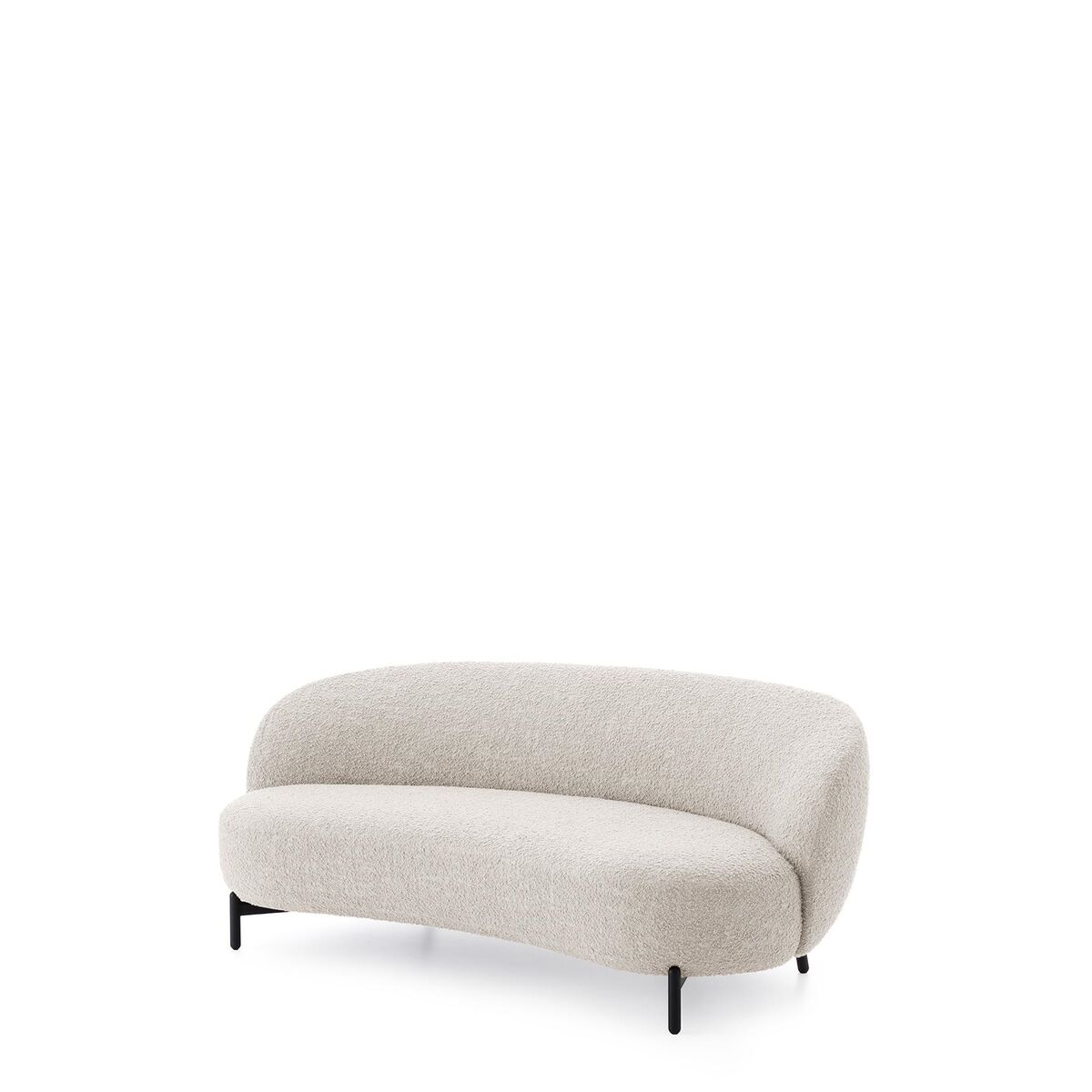 LUNAM CURLY Sofa White