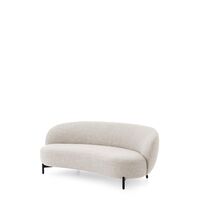 LUNAM CURLY Sofa White