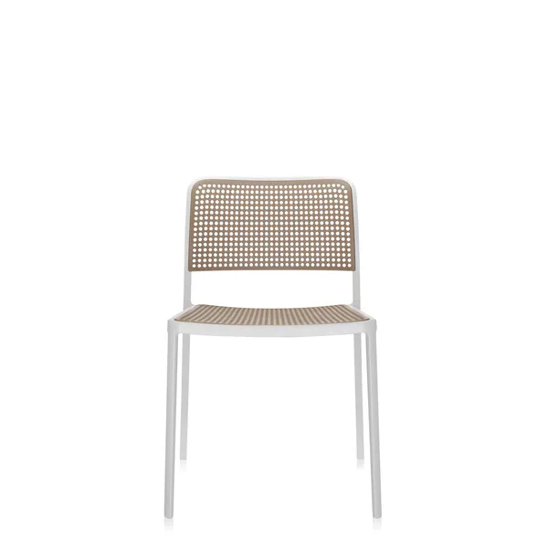 AUDREY Tuinstoel Wit/ Zand