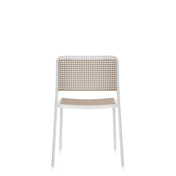 AUDREY Tuinstoel Wit/ Zand