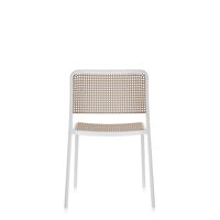 AUDREY Tuinstoel Wit/ Zand