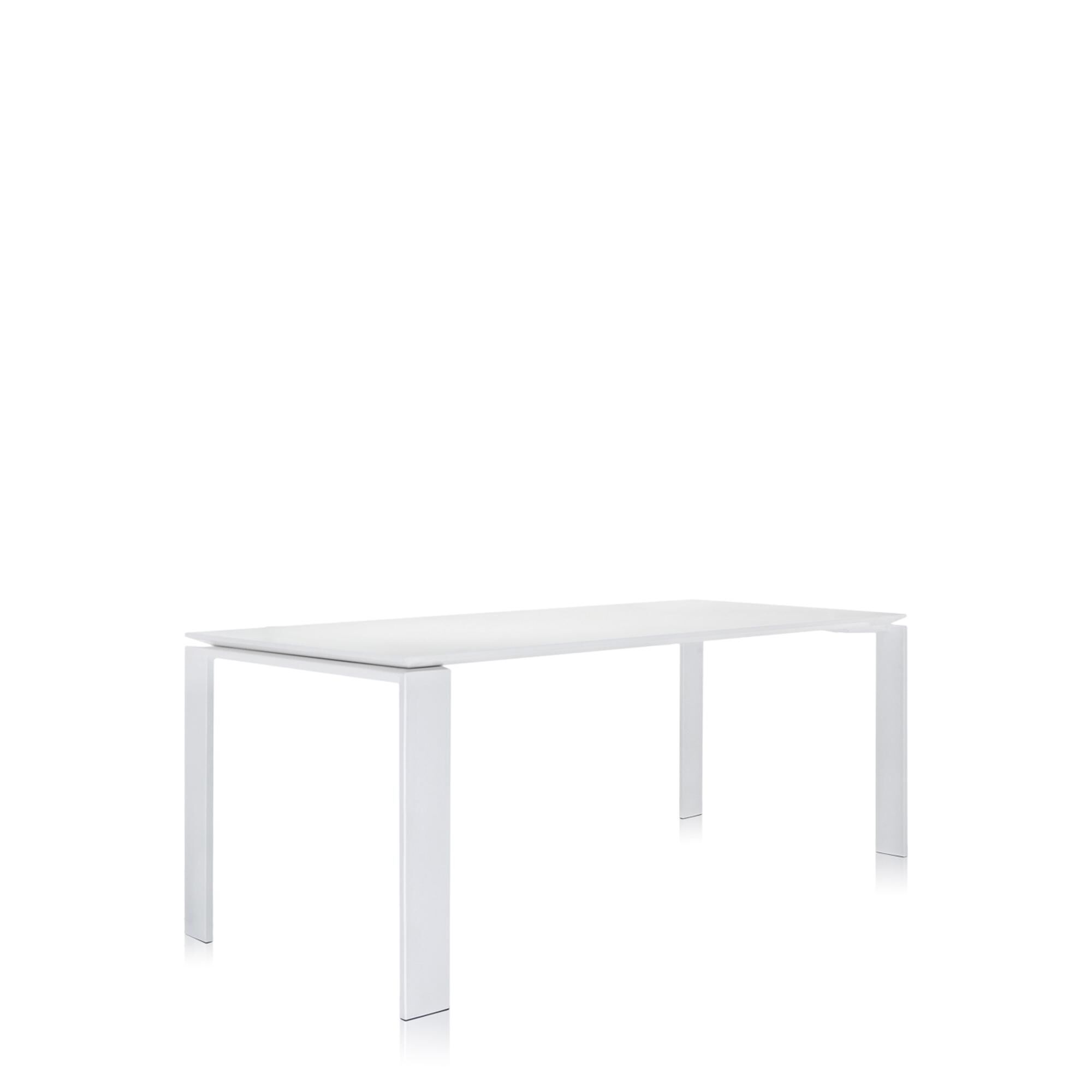 FOUR Gartentisch L190 Weiß