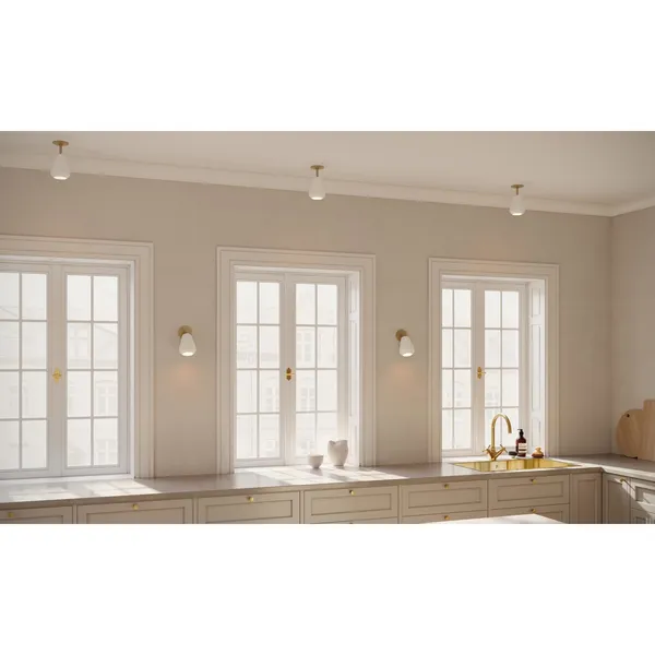 Anoli Spot Infälld Nordic Guld/ Vit