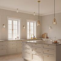 Anoli Spot Recessed Nordisk Guld/Hvid