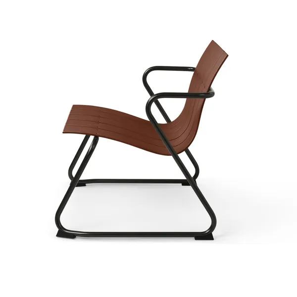 Ocean Fauteuil Verbrand Rood