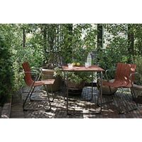 Ocean Fauteuil Verbrand Rood