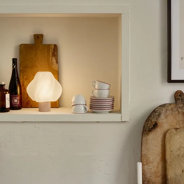 Crème Atelier Soft Serve Portable Lamp Wild Strawberry