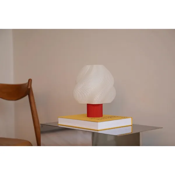 Crème Atelier Soft Serve Portable Lamp Rhubarb