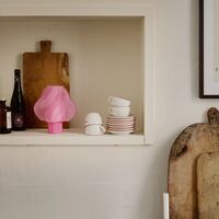 Crème Atelier Softeis Tragbare Lampe Rosensorbet