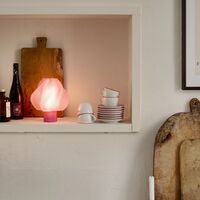 Crème Atelier Softeis Tragbare Lampe Rosensorbet