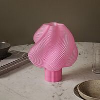 Crème Atelier Softeis Tragbare Lampe Rosensorbet