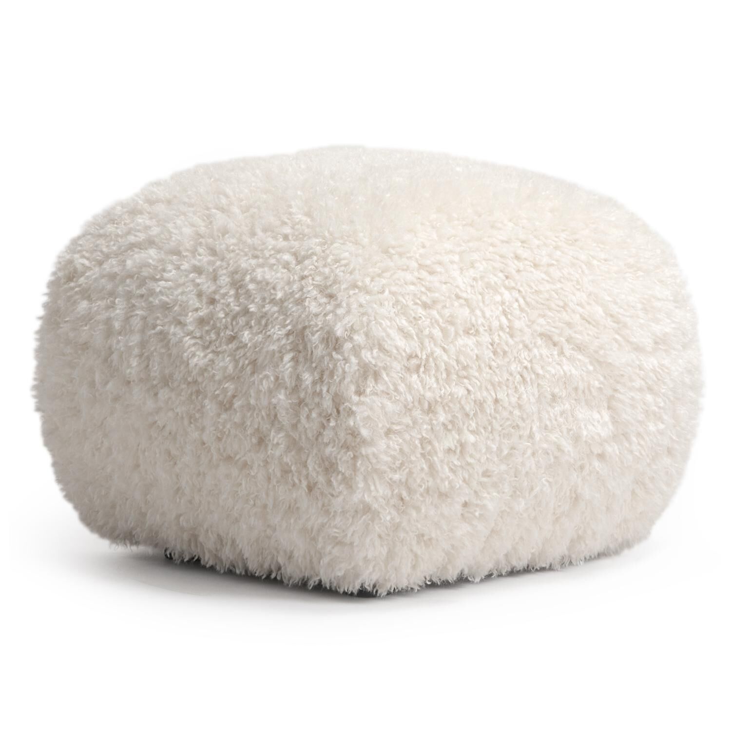 Le Petite Pouf Arctic White