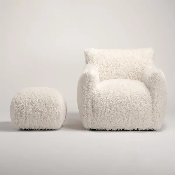 Le Petite Puff Arctic White