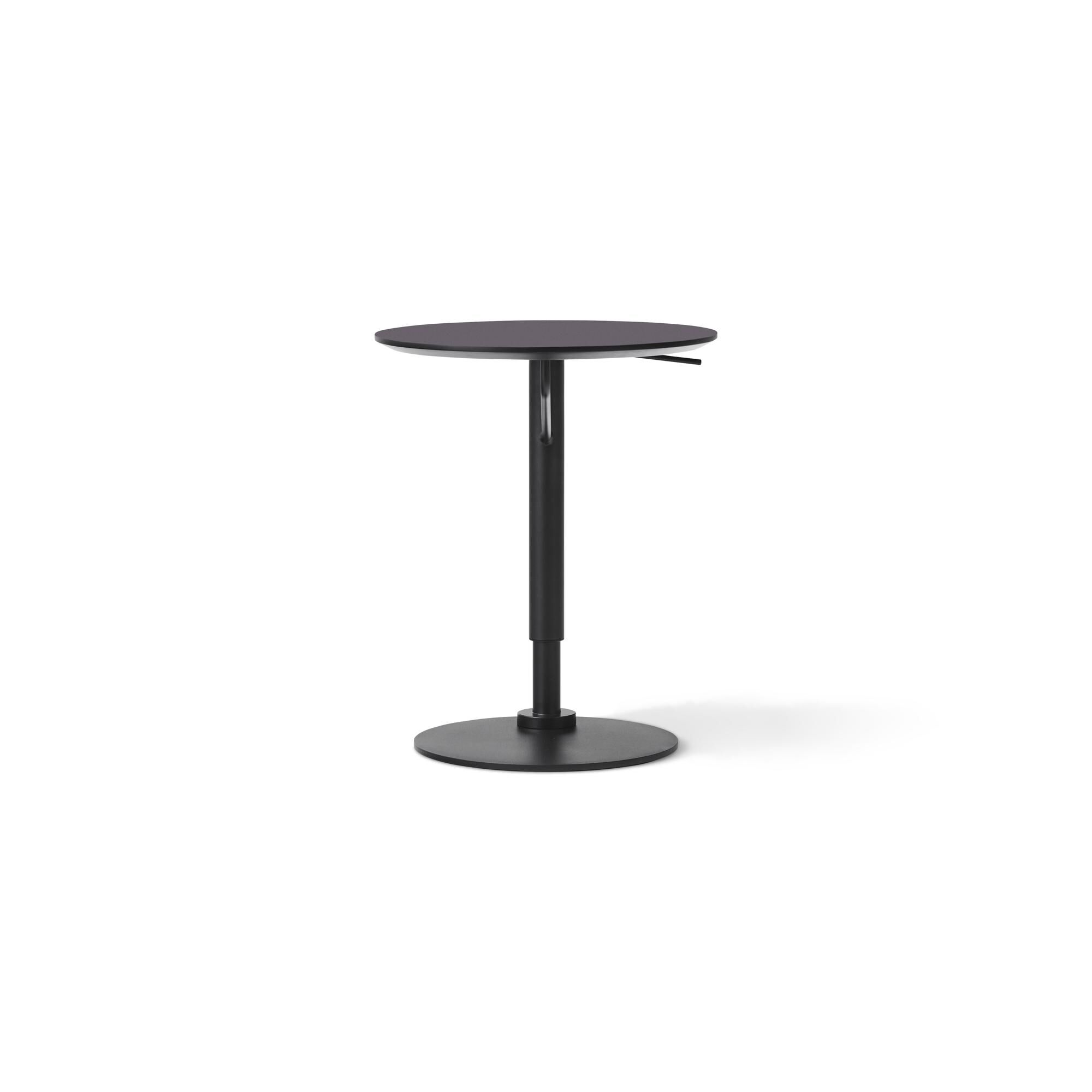 Table d'Appoint Branch Noir/ Charbon Linoléum