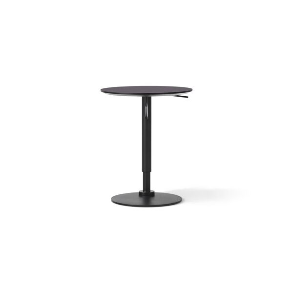 Branch Side Table Black/ Linoleum Charcoal