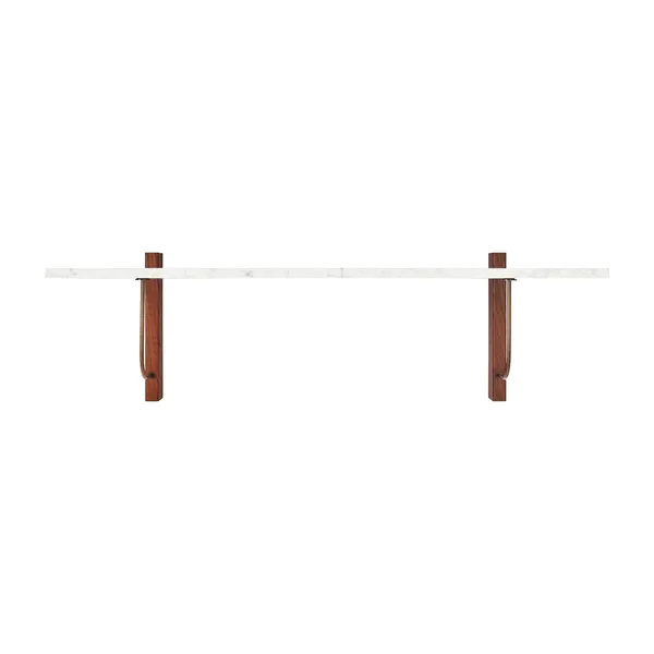 Corbel Shelf Long Carrara Marble