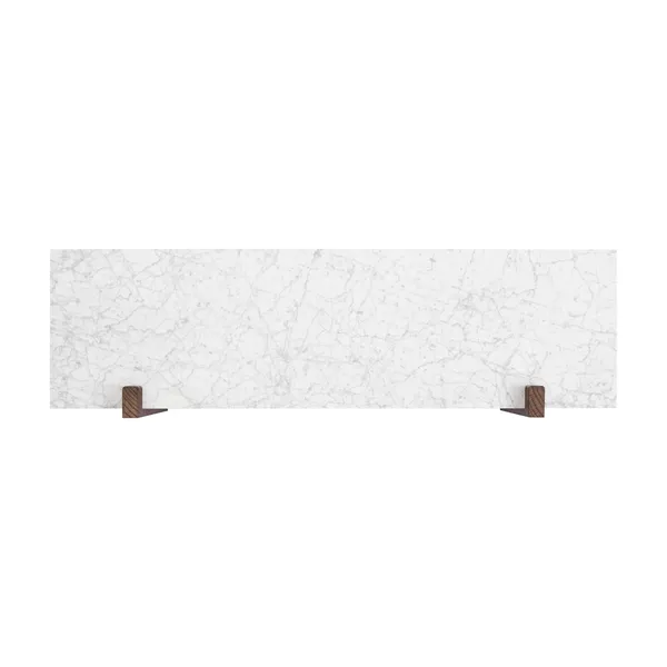 Corbel Shelf Long Carrara Marble