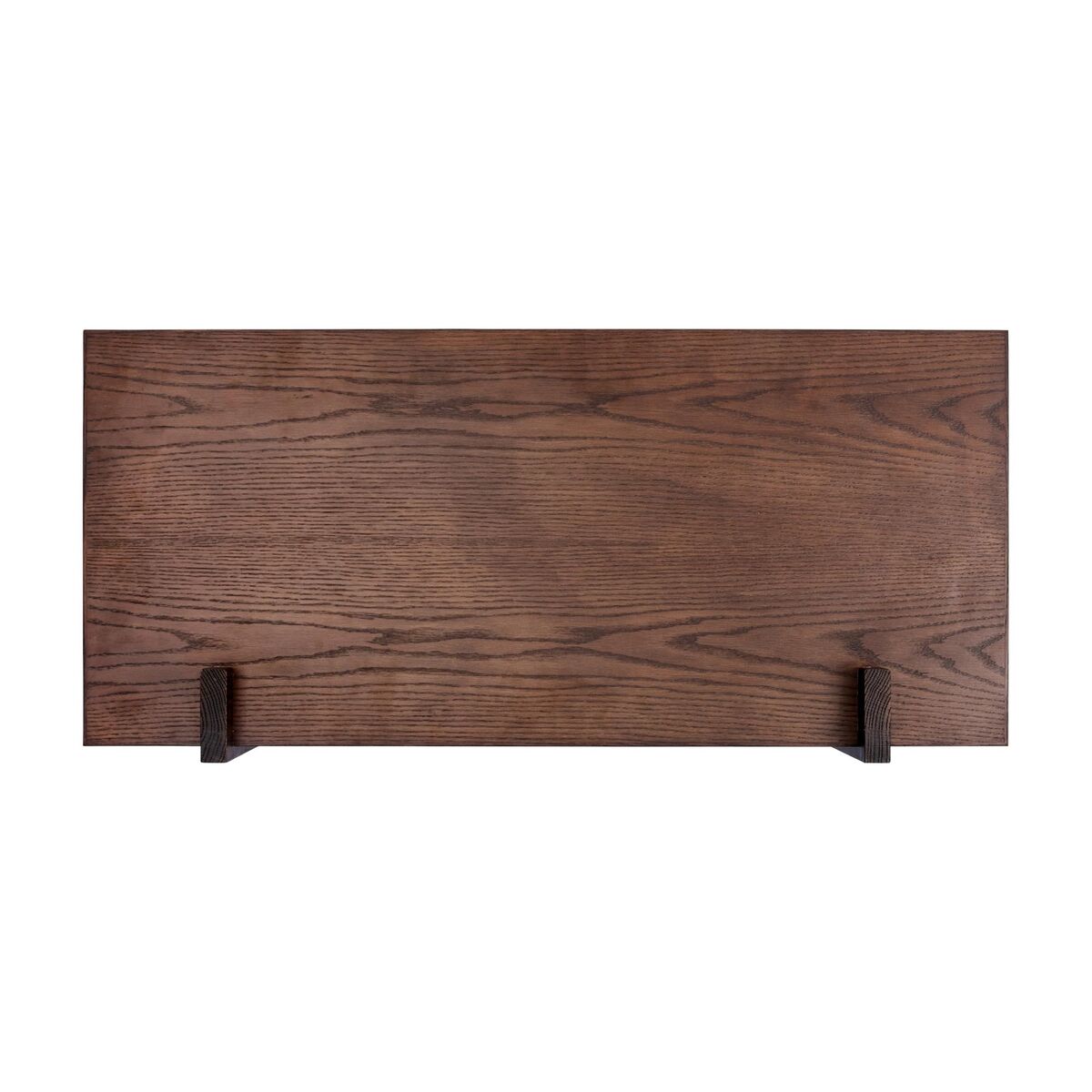 Corbel Wall Desk Dark Stained Oak