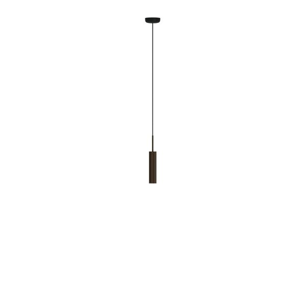 Lámpara Colgante Tubular H24 Aluminio/ Bronce Anodizado